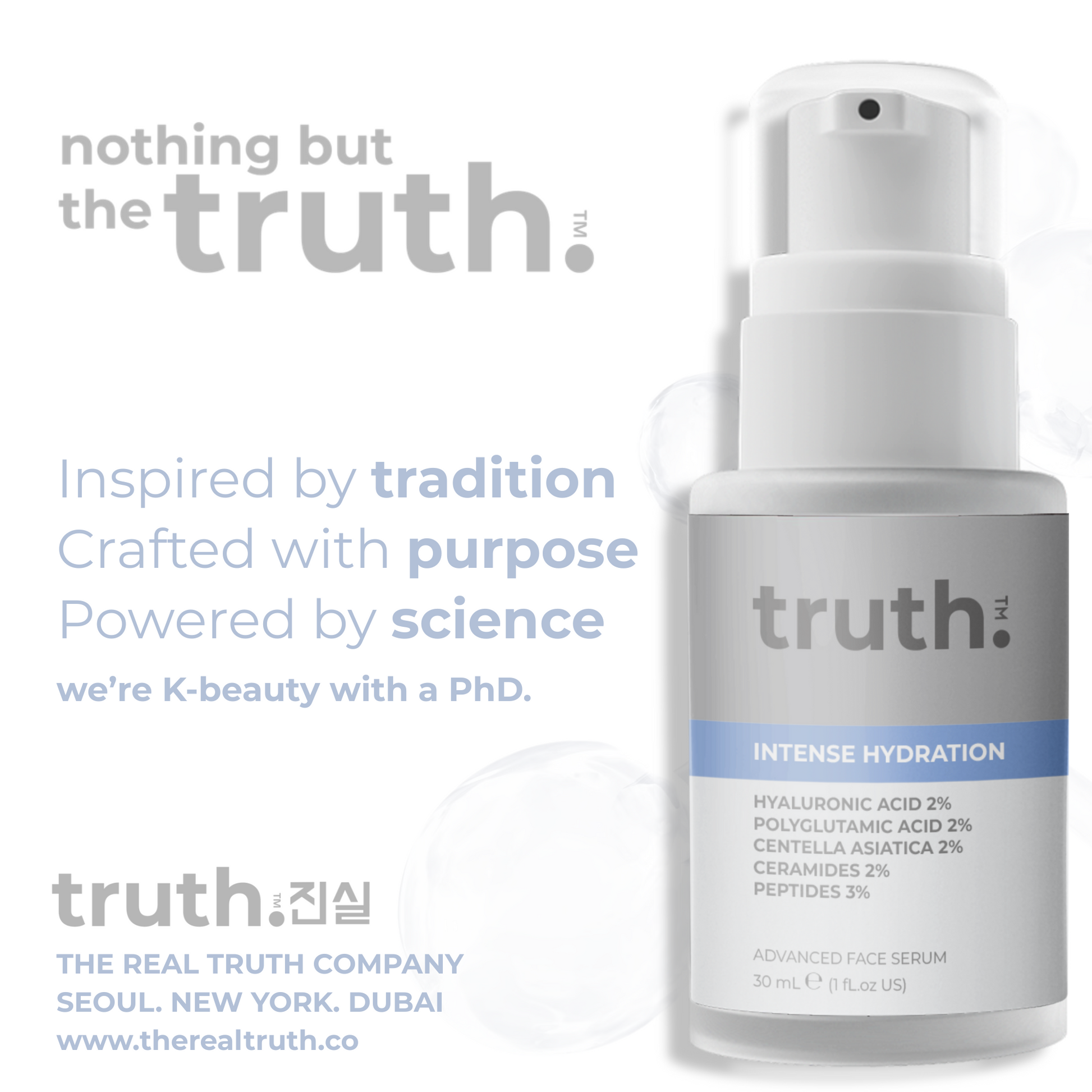 Truth Intense Hydration Advanced Face Serum - 30ml