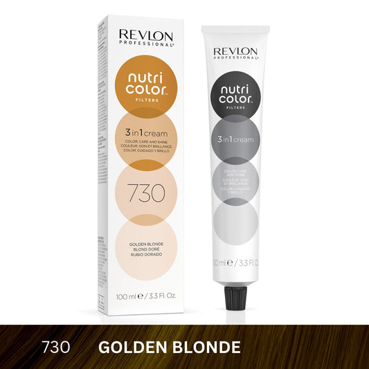 Revlon Professional Nutri Color™ Filters 3-In-1 Hair Color - Golden Blonde 730 - 100ml