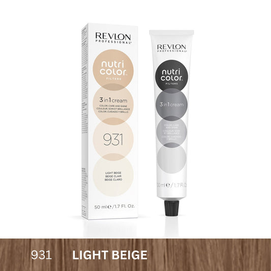 Revlon Professional Nutri Color™ Filters 3-In-1 Hair Color - Light Beige 931 - 50ml