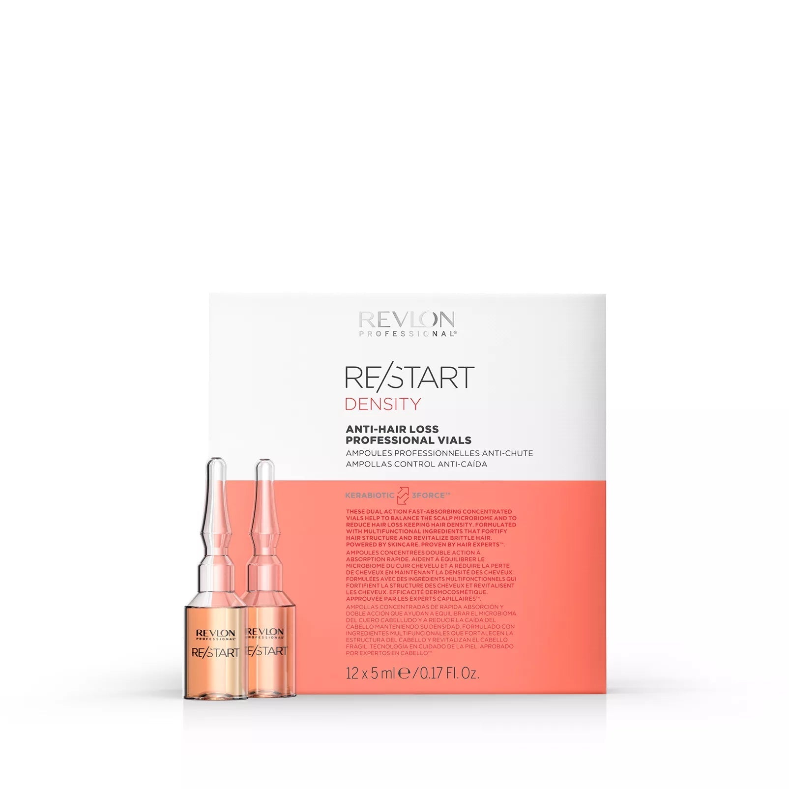 RE/START™ Density Anti Hair Loss Professional Vials 12 X 5 ML