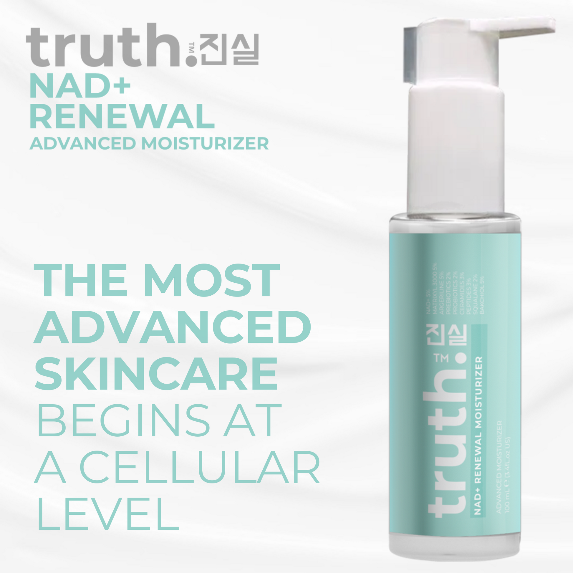 Truth NAD+ Advanced Renewal Moisturizer - 100ml