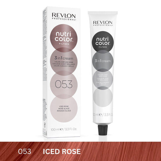 Revlon Professional Nutri Color™ Filters 3-In-1 Hair Color - Iced Rose 053 - 100ml