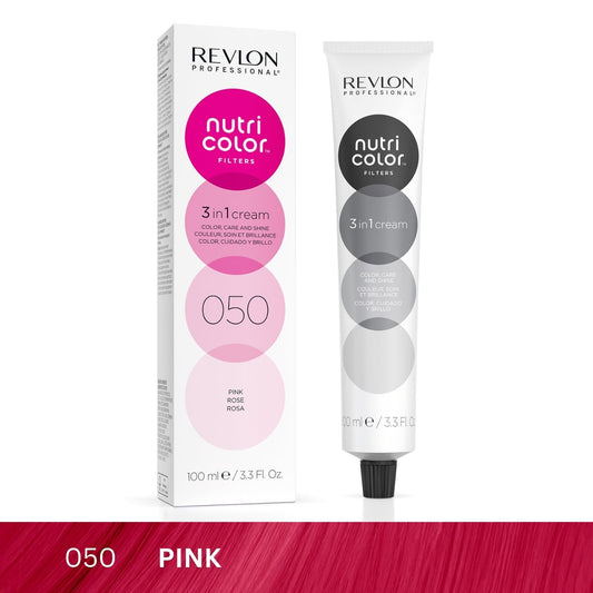 Revlon Professional Nutri Color™ Filters 3-In-1 Hair Color - Pink 050 - 100ml