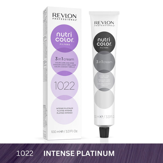Revlon Professional Nutri Color™ Filters 3-In-1 Hair Color - Intense Platinum 1022 - 100ml