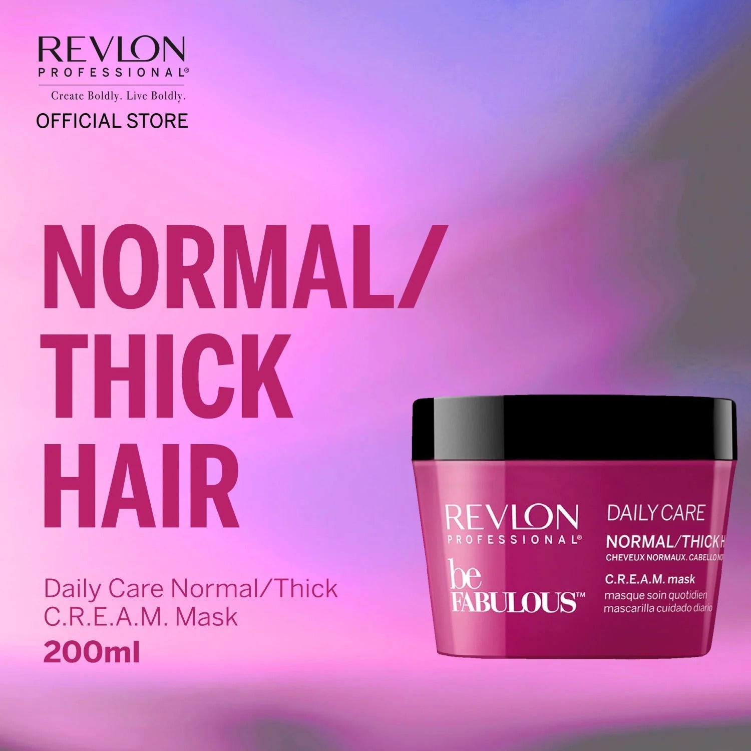 Revlon Professional BeFabulous™ Normal/Thick Hair Mask 200ml