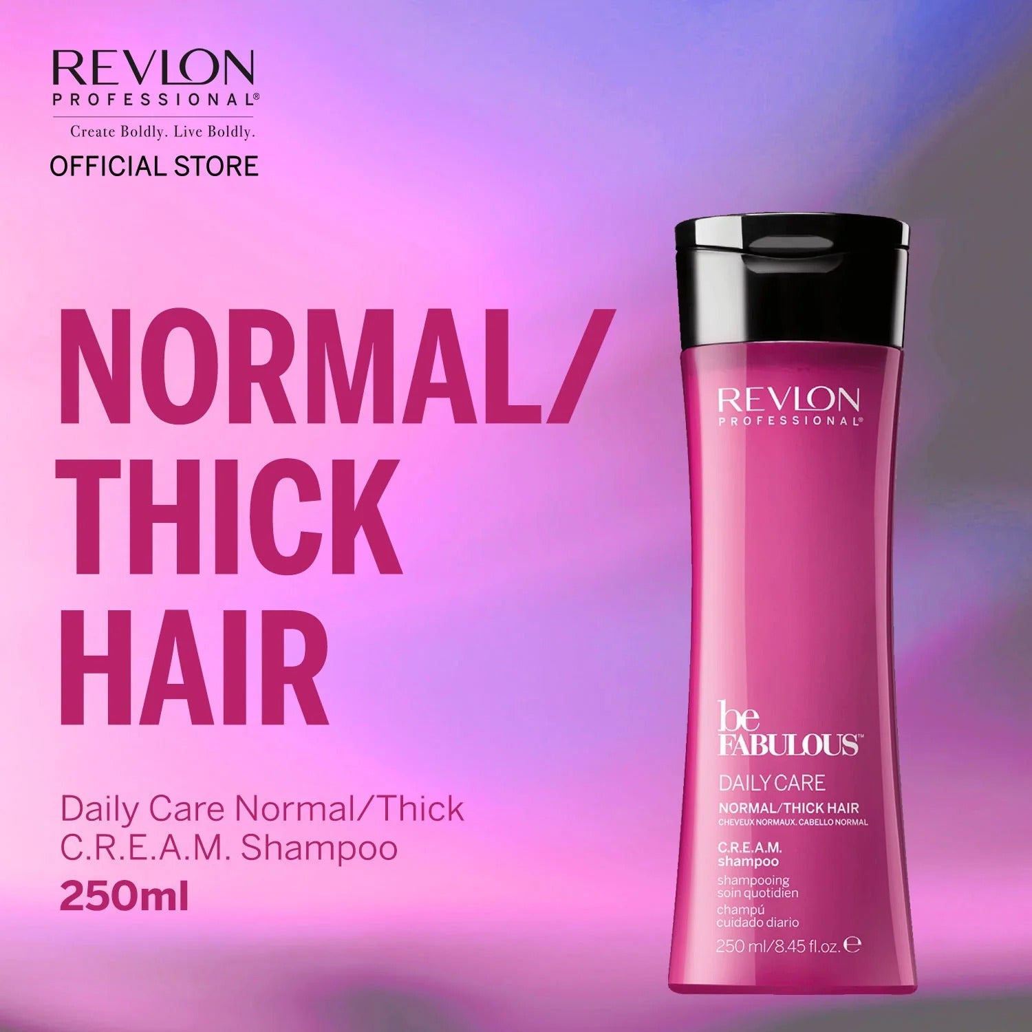 Revlon Professional BeFabulous™ Normal/Thick Hair Shampoo 250ml