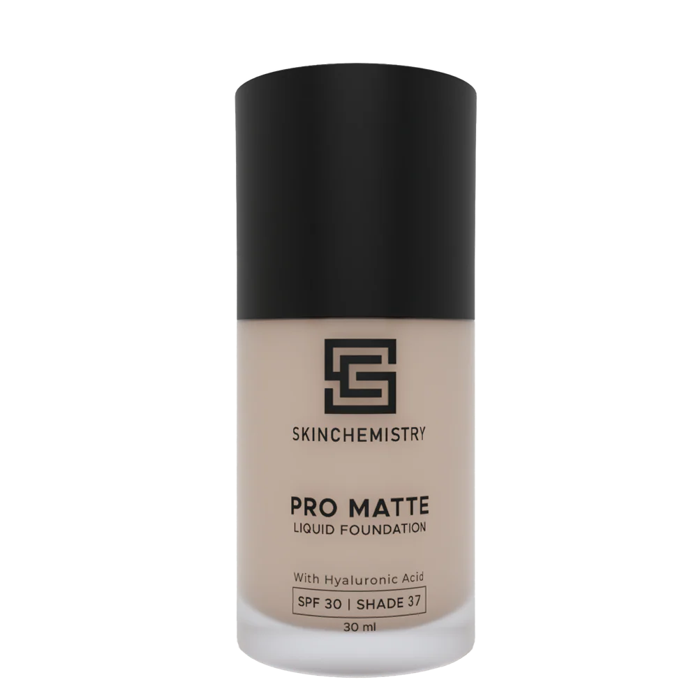 Skin Chemistry Pro Matte Liquide Foundation - With Hyaluronic Acid