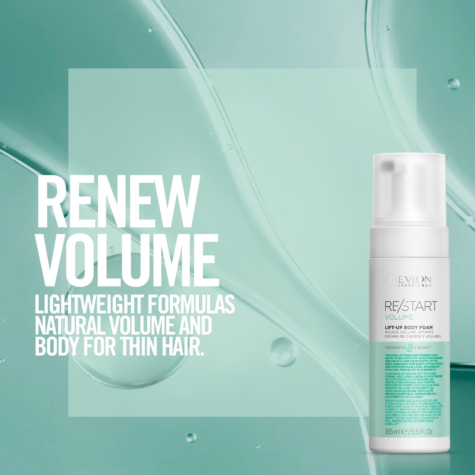 RE/START™ Volume Lift-up Body Foam 165ml