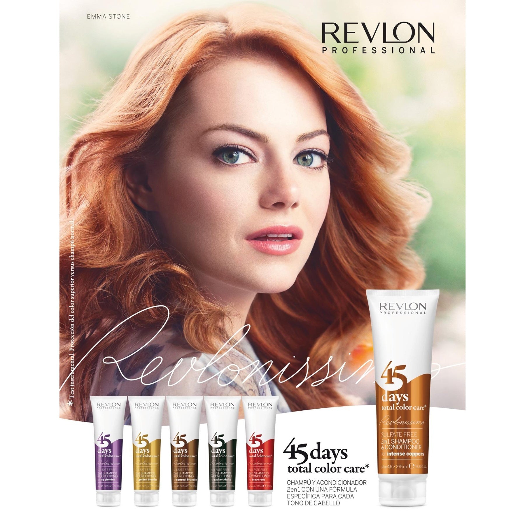 Revlon Professional Revlonissimo™ 45 Days Total Color Care Conditioning Shampoo - Sensual Brunettes - 275ml
