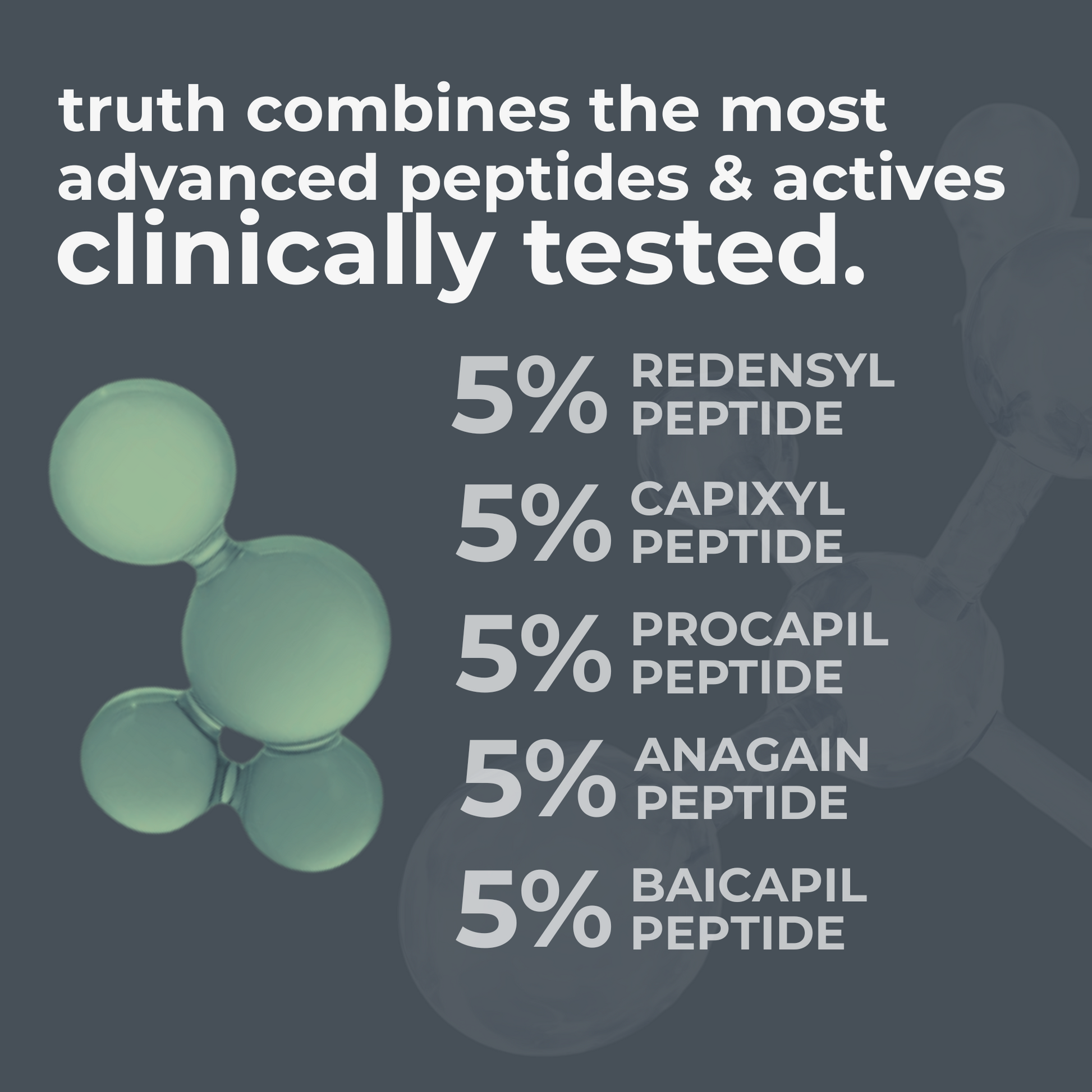 Truth Men's Daily Hair Fuel Gel For Hair Density - 30ml