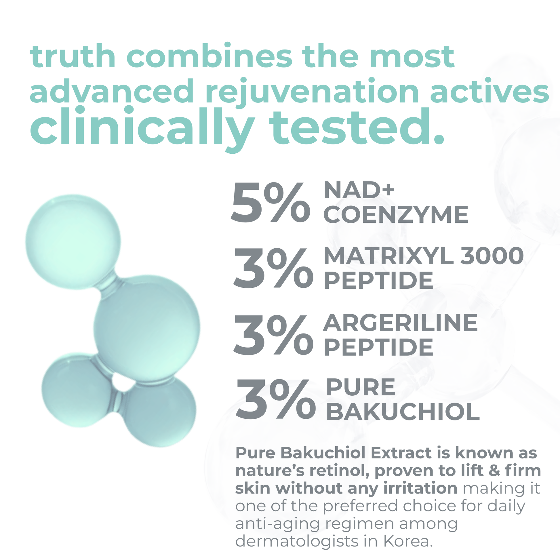 Truth NAD+ Renewal Avanced Face Serum - 30ml