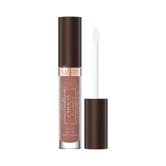 Eveline Choco Glamour Vinyl Gloss Lip Liquid Lipstick - 01