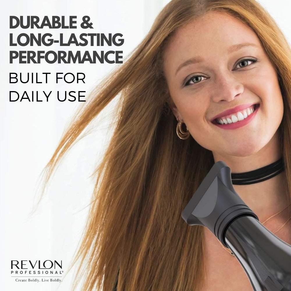 Revlon Professional™ Hair Dryer 2200W with 2 Styling Nozzles & Air Diffuser