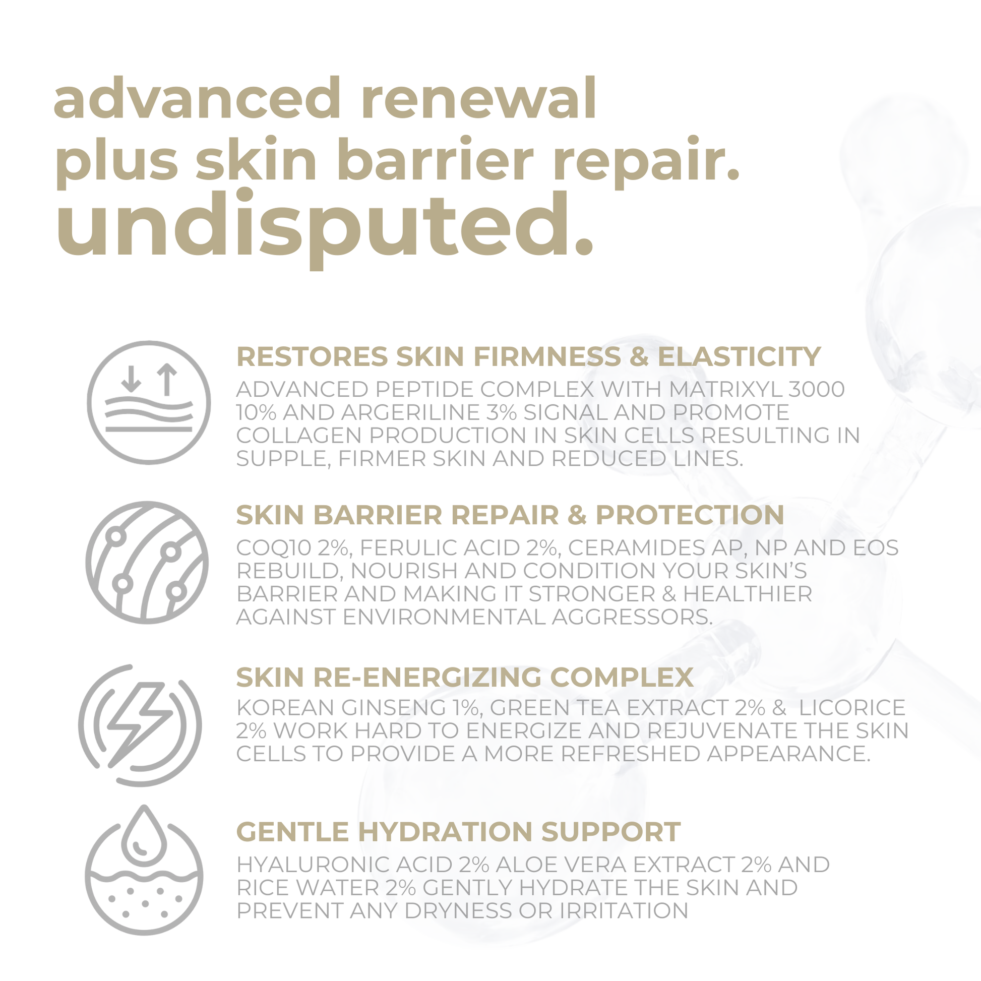 Truth Ultimate Renewal Advanced Face Serum  - 30ml