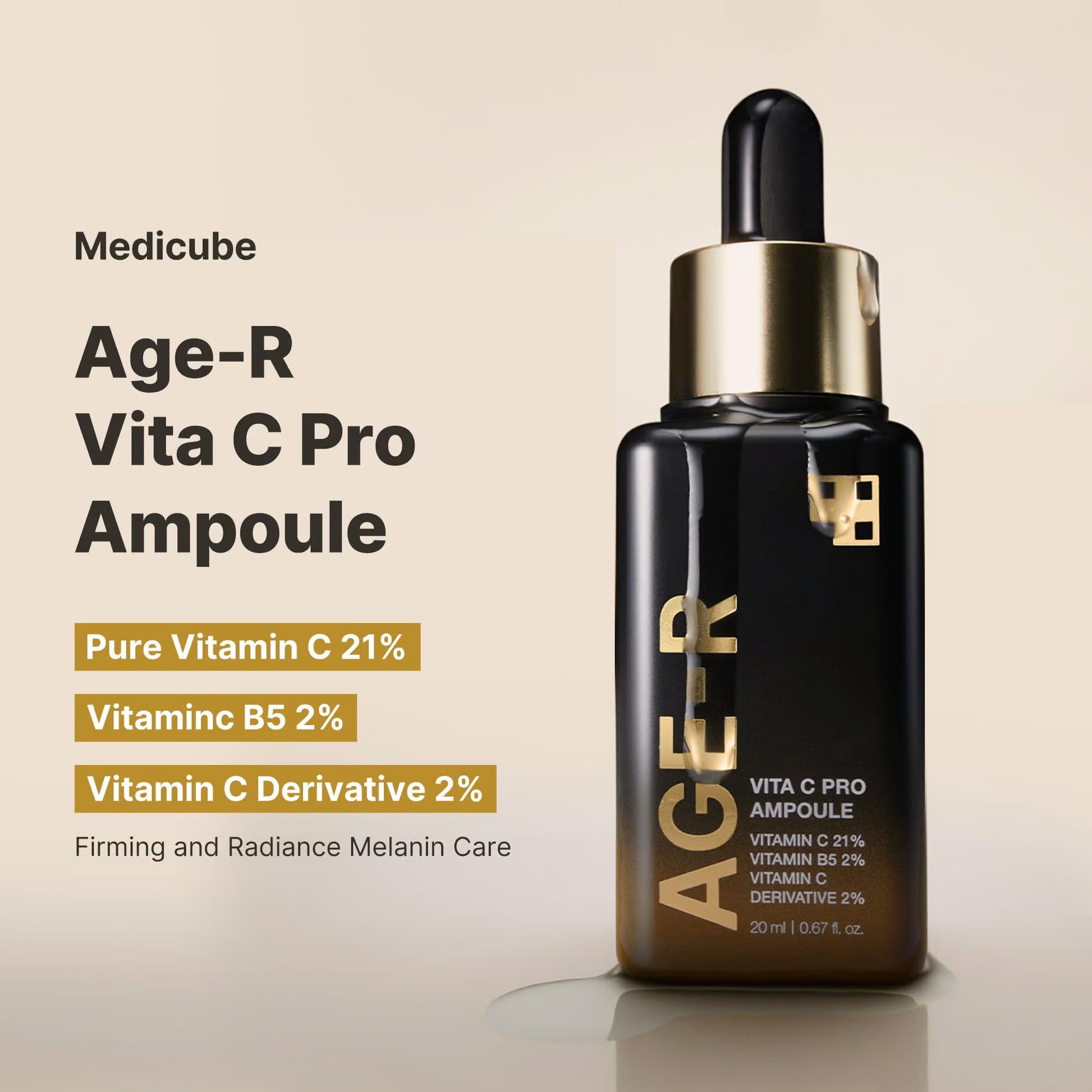 Medicube AGE-R Vita C Pro Ampoule - 20ml