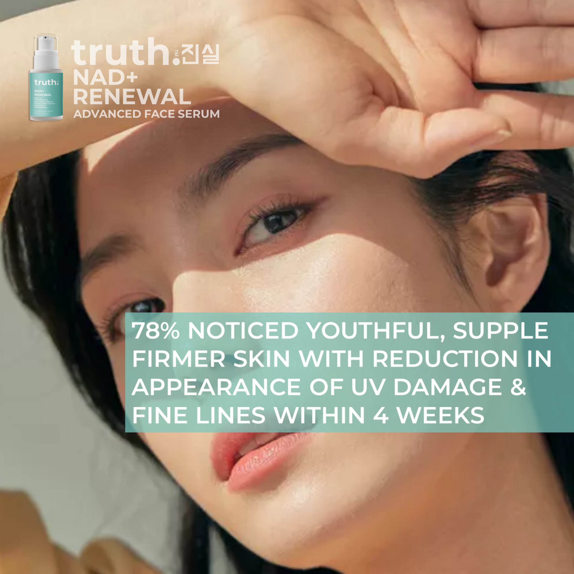 Truth NAD+ Renewal Avanced Face Serum - 30ml