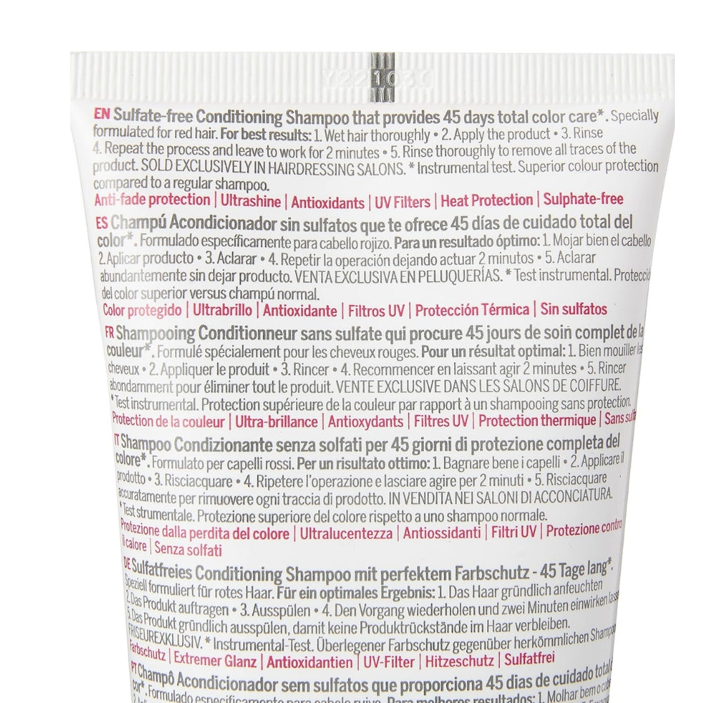 Revlon Professional Revlonissimo™ 45 Days Total Color Care Conditioning Shampoo - Brave Reds - 275ml