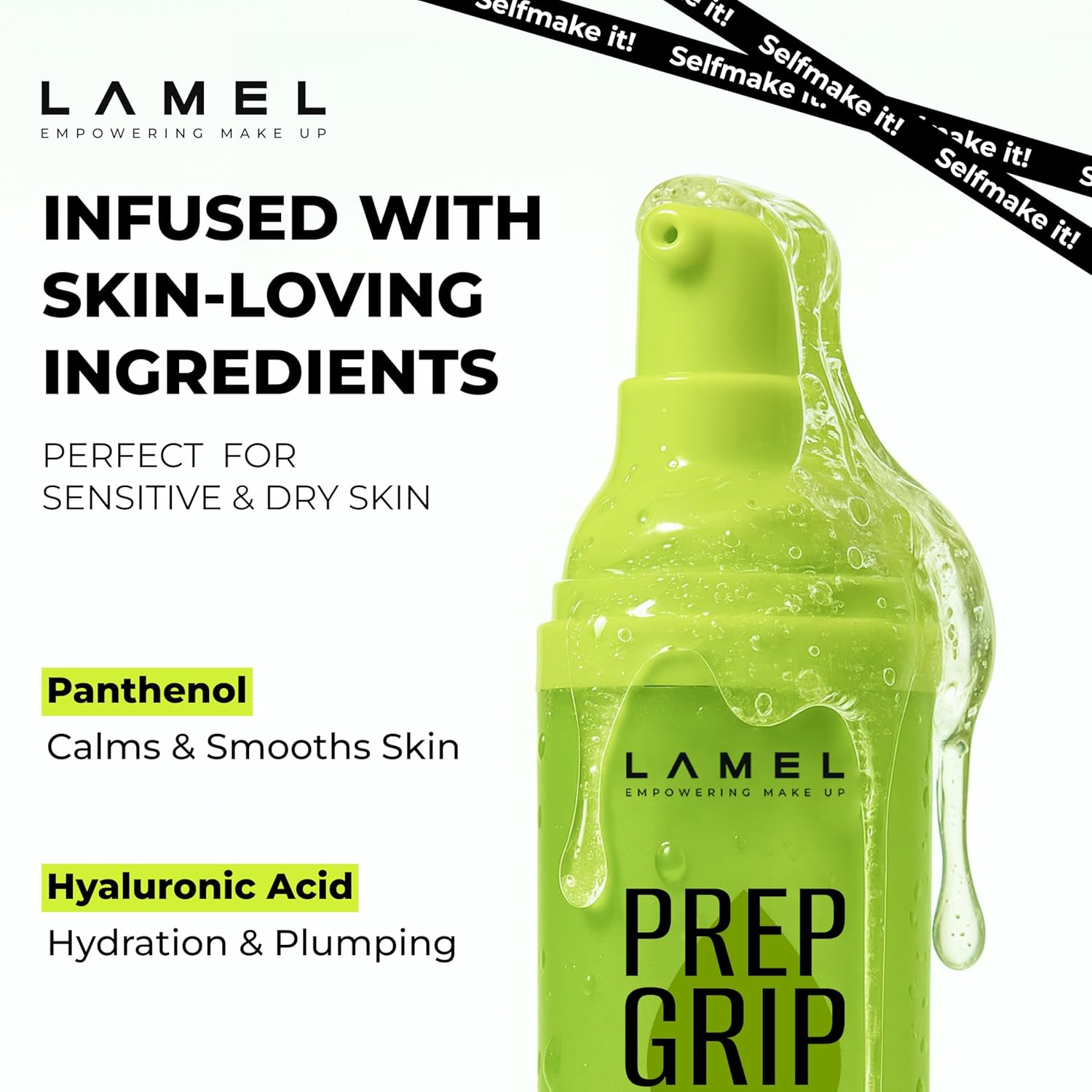 LAMEL Prep Grip Jelly Plumping Serum Primer