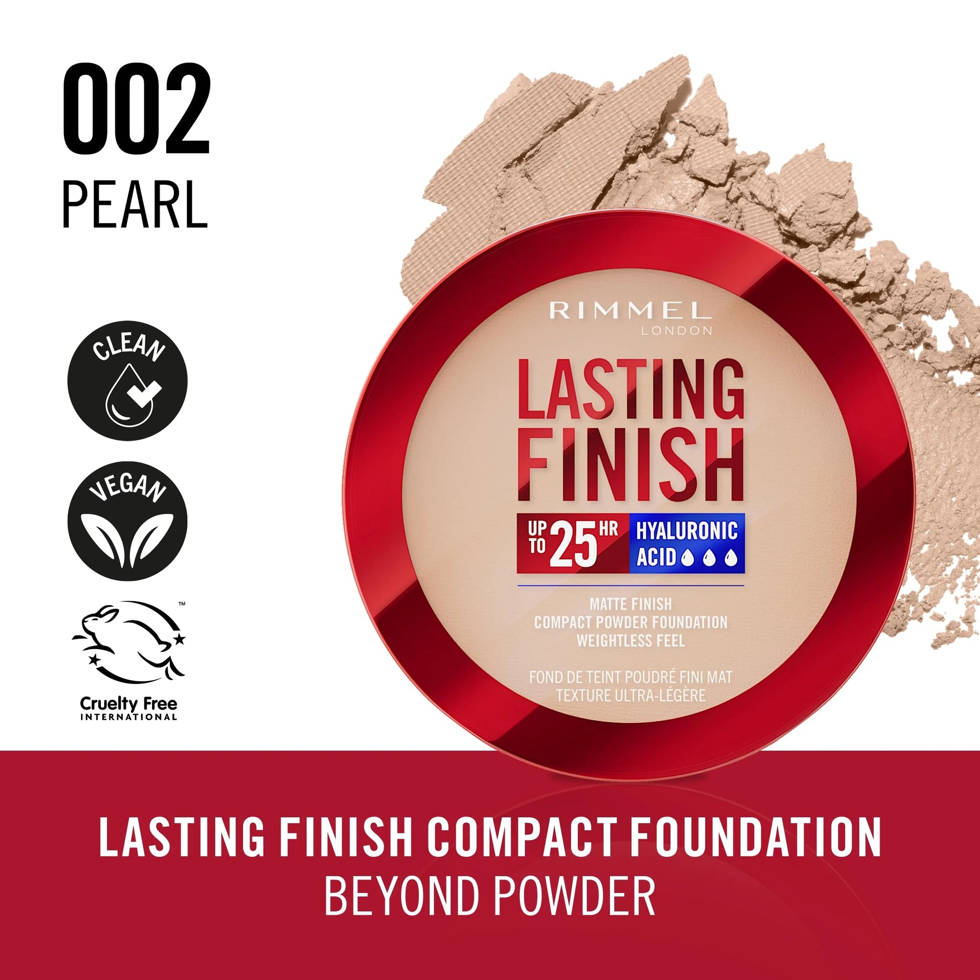 Rimmel London - Lasting Finish Compact Powder Foundation