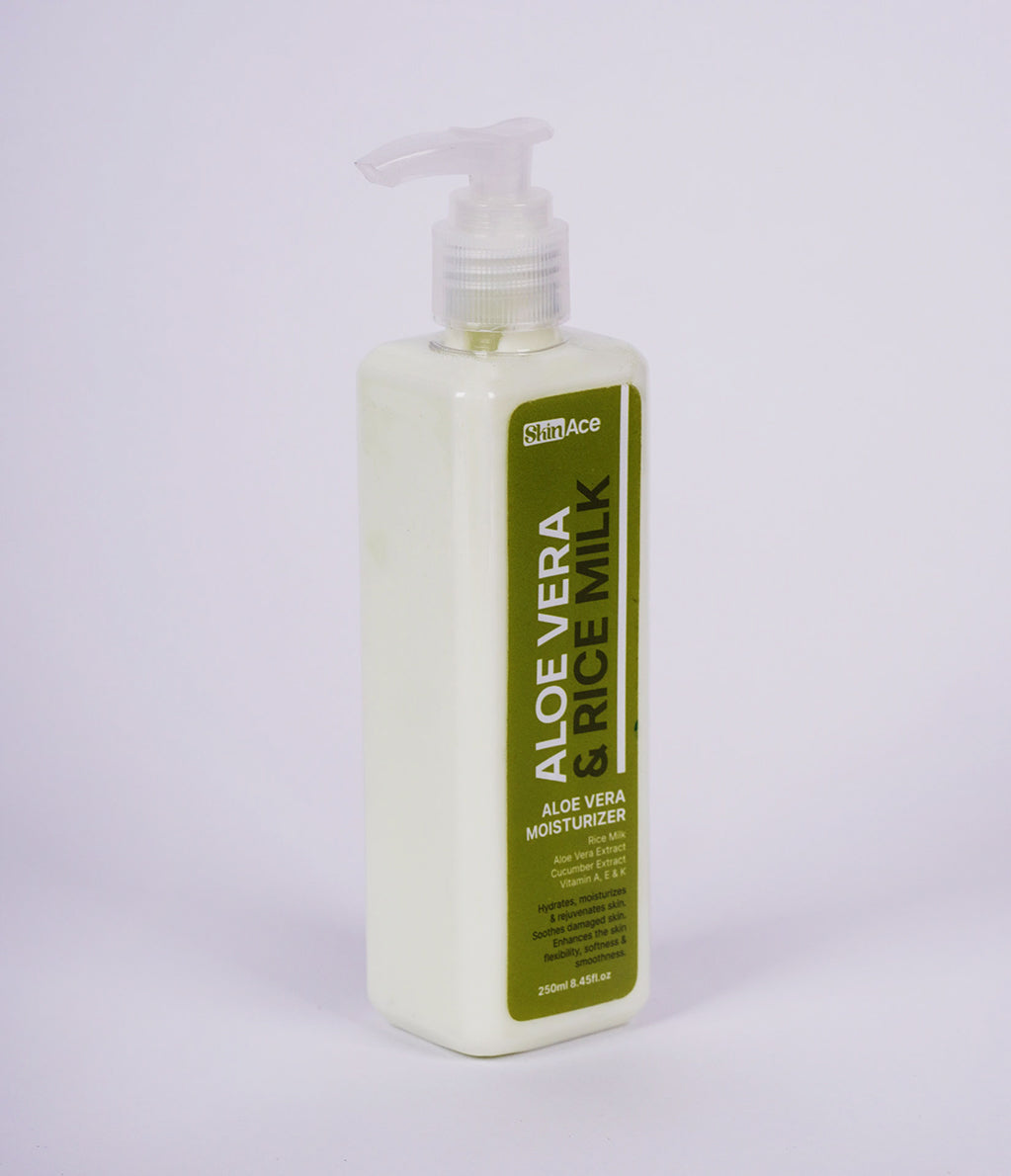 Skinace Aloevera With Rice Milk Moisturizer - 250ml