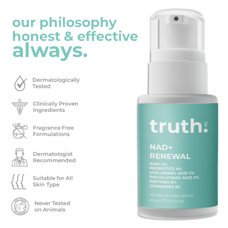 Truth NAD+ Renewal Avanced Face Serum - 30ml