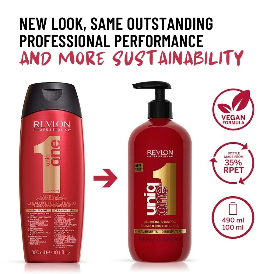 Revlon Professional UniqONE™ All-in-One Shampoo Classic Fragrance 490ml