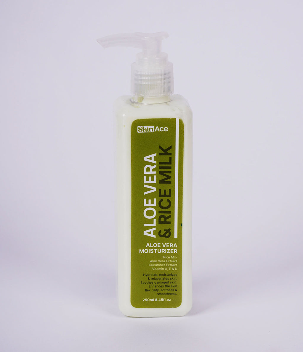 Skinace Aloevera With Rice Milk Moisturizer - 250ml