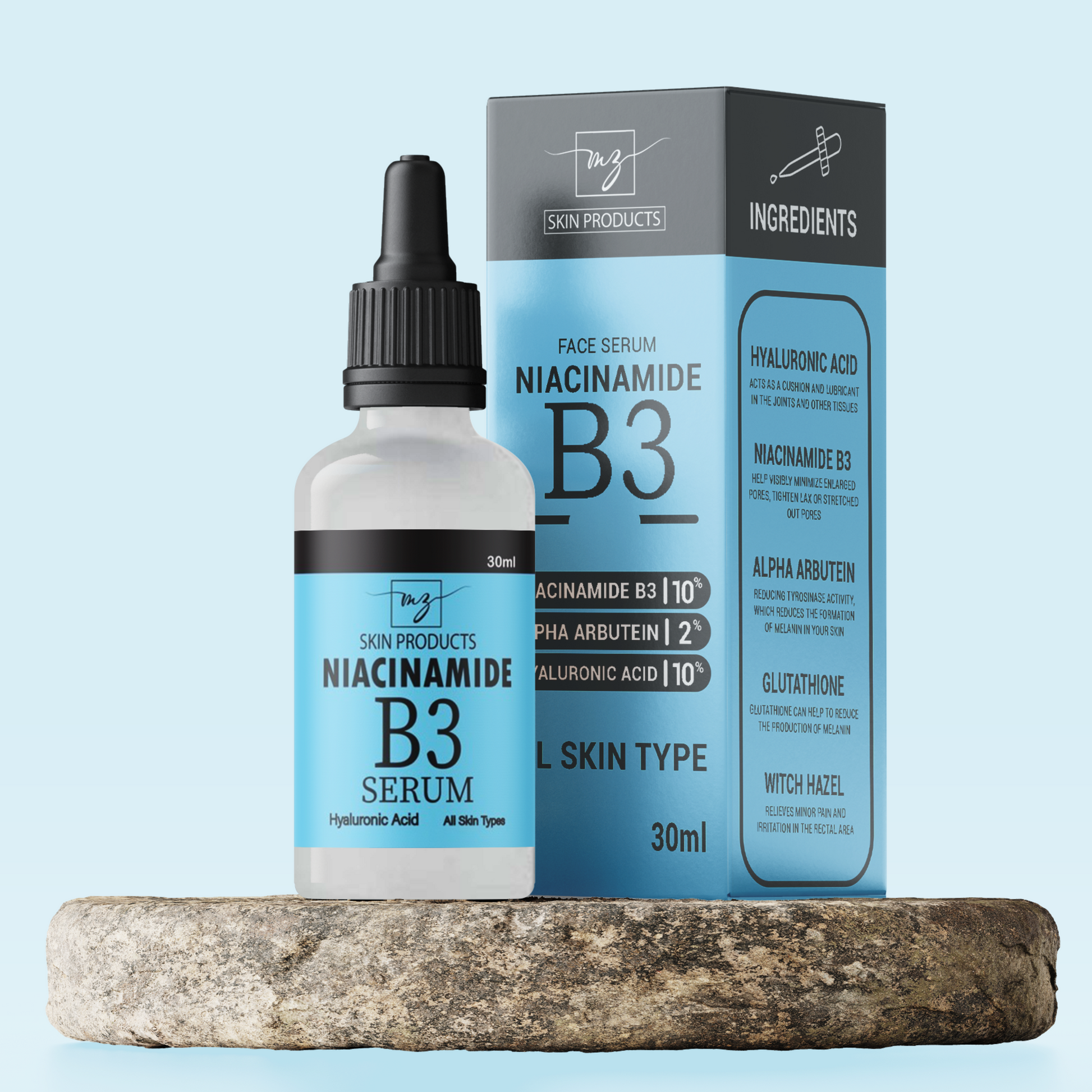 Buy 1 Get 1 Free Mzskin Niacinamide B3 Serum 30ml