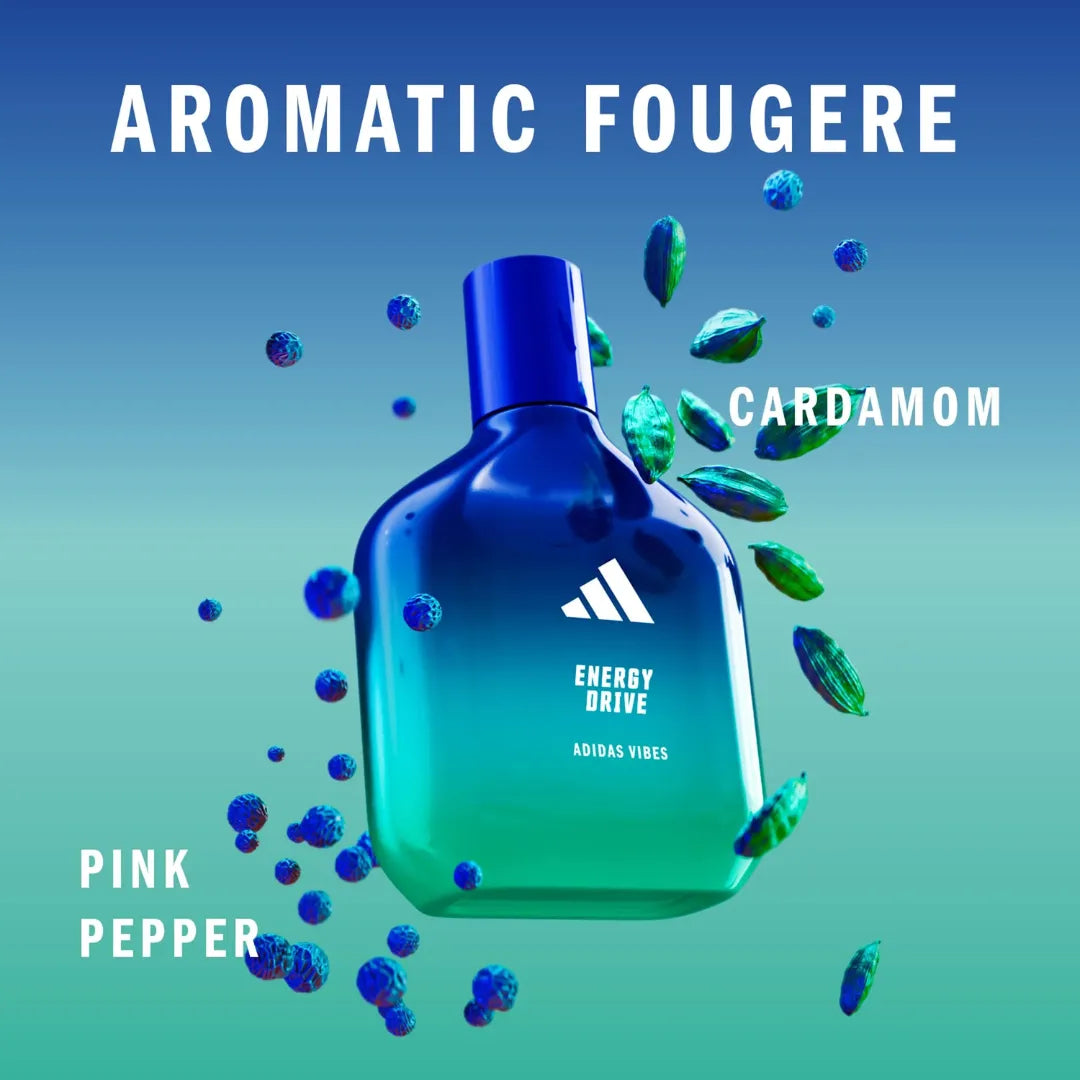 Adidas Vibes Energy Drive EDP - 100ml