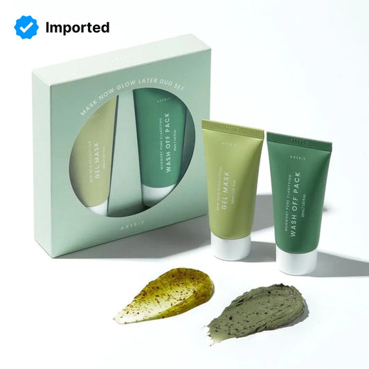 Axis-Y Mask Now Glow Later Duo Set