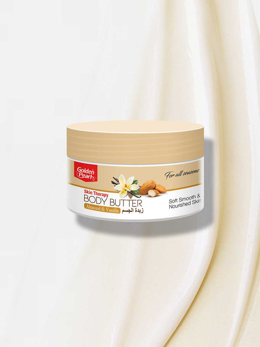 Golden Pearl Skin Therapy Almond & Vanilla Body Butter - 75ml
