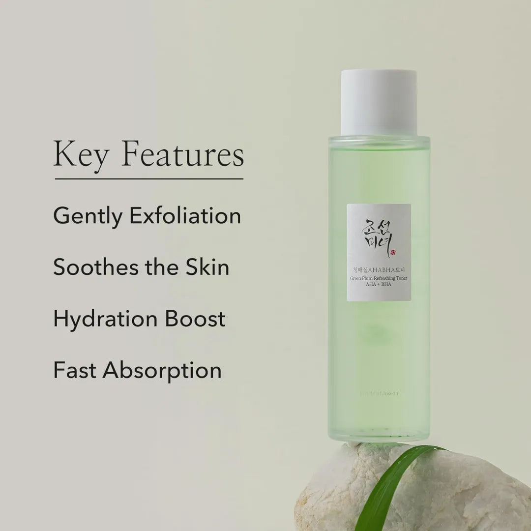 Image 3: Beauty Of Joseon Green Plum Refreshing Toner Aha + Bha - 150ml Benefits