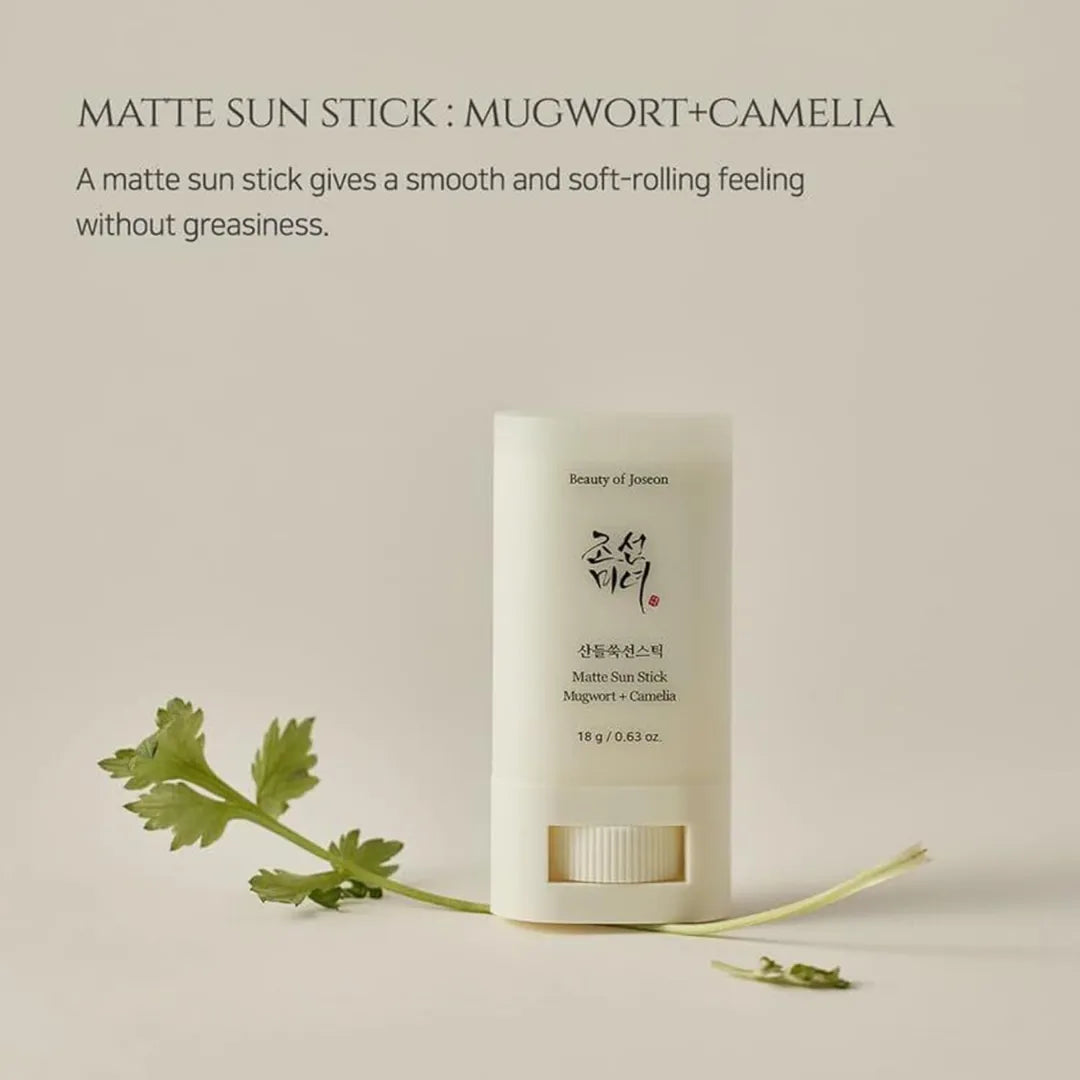 Beauty Of Joseon Matte Sun Stick Mugwort + Camilia (Spf 50+ Pa++++) - 18gm