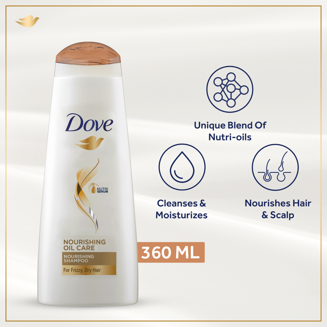 Dove Nourishing Oil Care Shampoo - 360ml