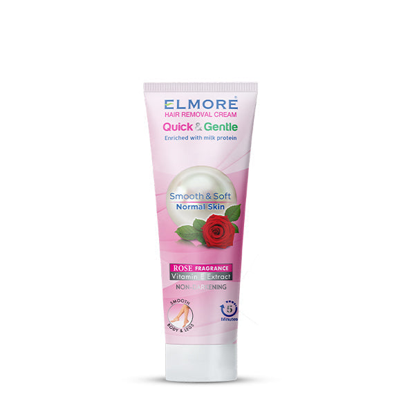 Elmore Hair Removal Cream Rose Fragrance