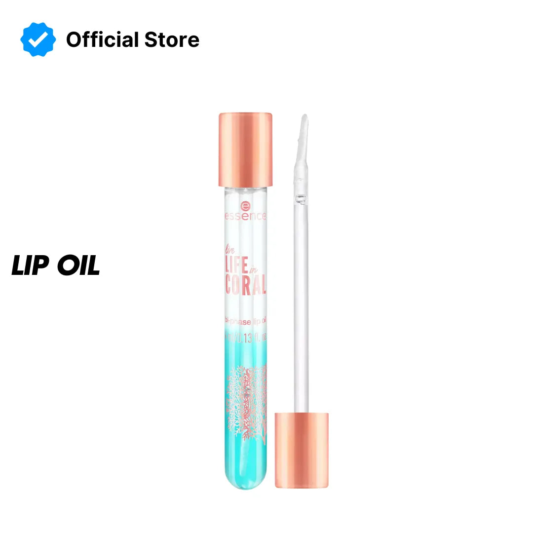 Essence Life in Coral Bi-Phase Lip Oil