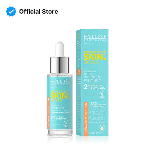 Eveline Perfect Skin Acne Overnight Treatment - 2nd Level of Exfoliation