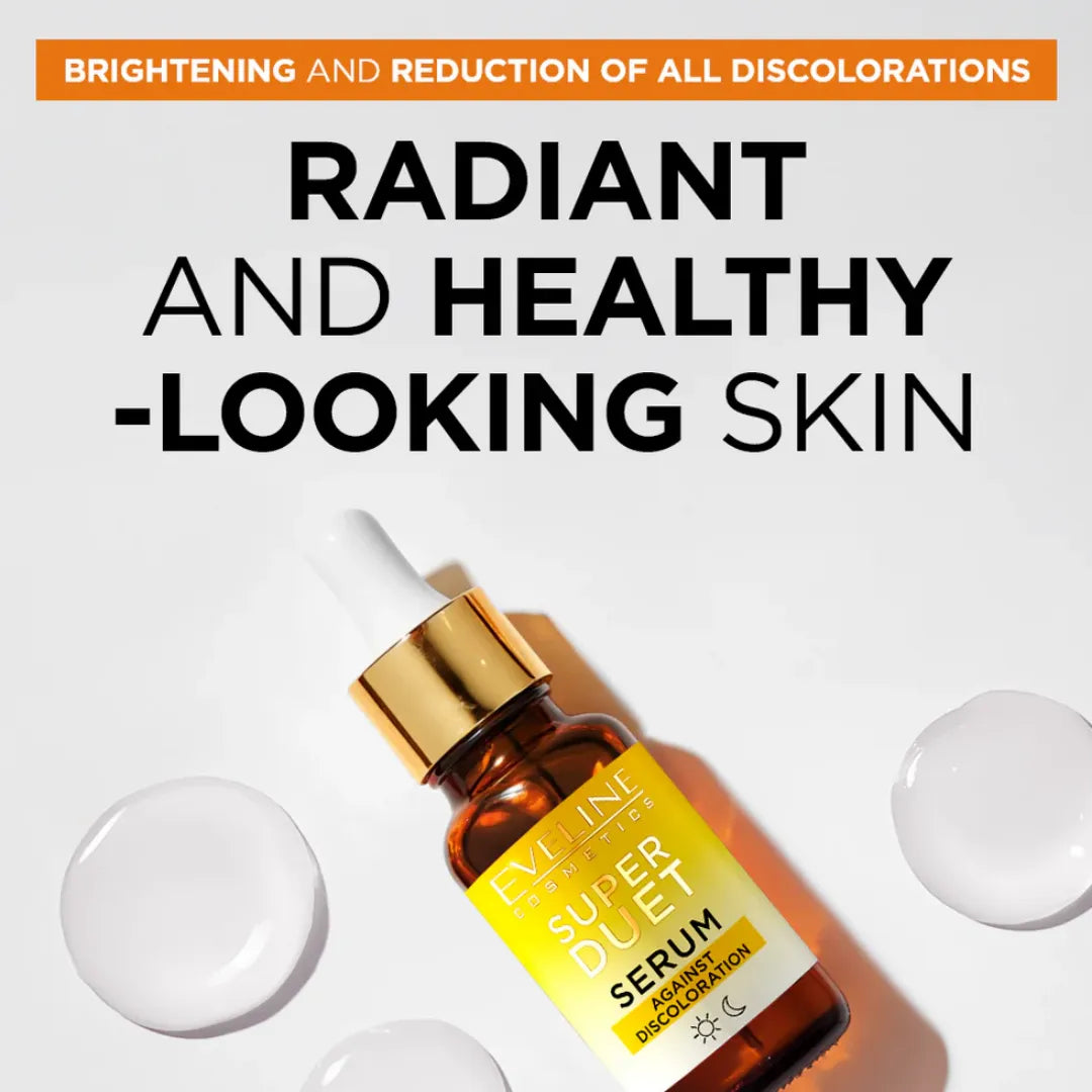 Eveline Super Duet Against Discoloration 15% Vitamin C & Niacinamide Serum - 18ml