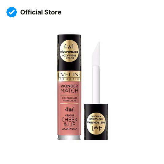 Eveline Wonder Match 4In1 Cheek & Lip Color Balm - 01