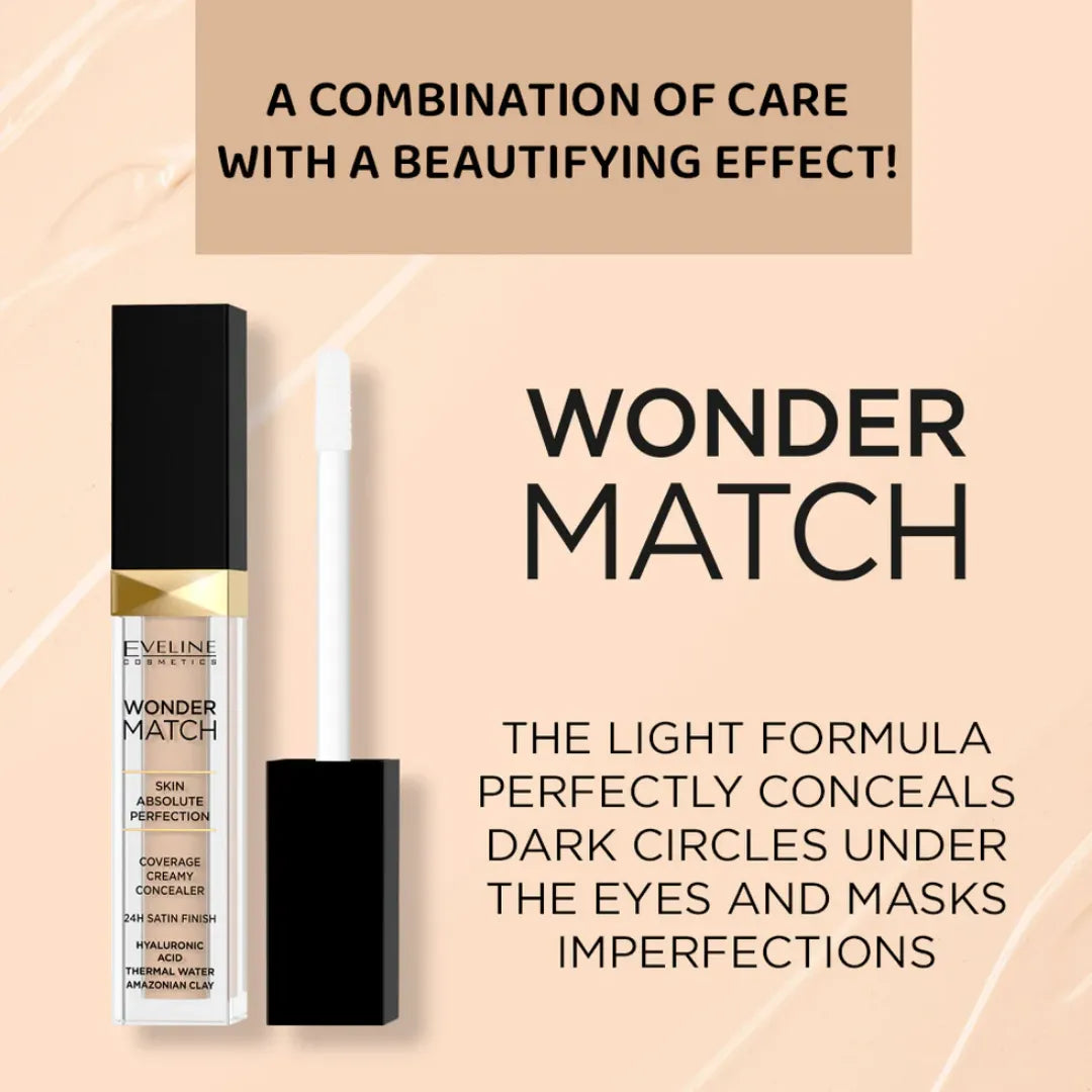 Eveline Wonder Match Concealer - 20 Peach