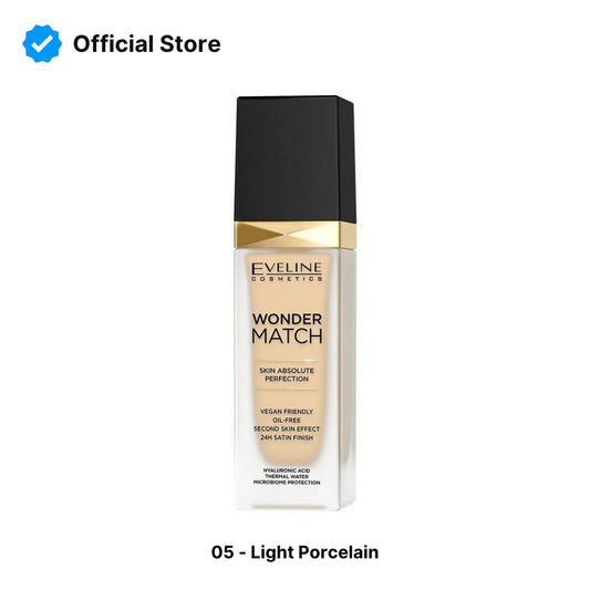 Eveline Wonder Match Foundation - 5 Light Porcellain