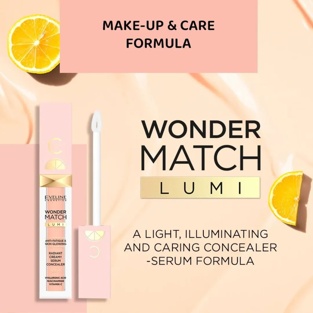 Eveline Wonder Match Lumi Concealer - 10 Vanilla Warm