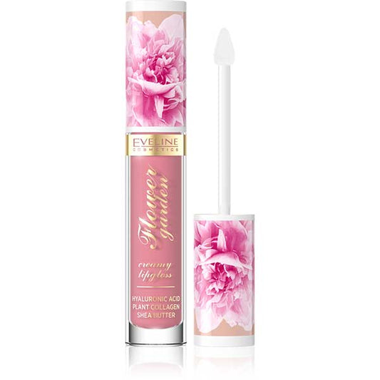 Eveline Flower Garden Lip-Gloss - 01 Delicate Rose