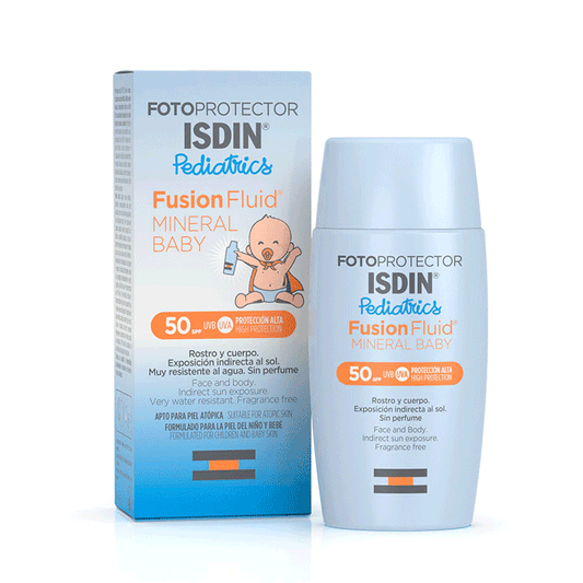 Fotoprotector ISDIN Pediatrics Fusion Fluid Mineral Baby 50+