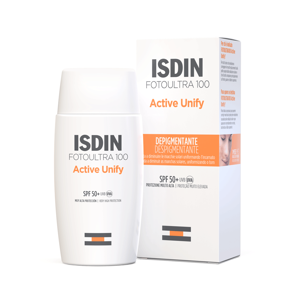 FotoUltra 100 ISDIN Active Unify Fusion Fluid SPF50+