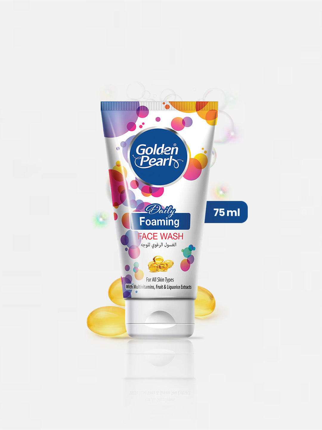 Golden Pearl Foaming Face Wash - 75ml