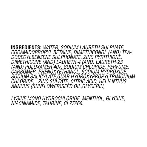 Clear Shampoo Black Shine 185ml