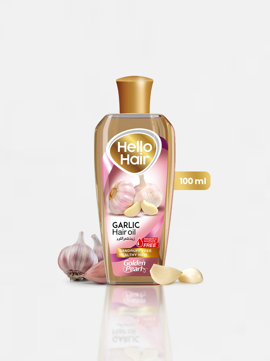 Golden Pearl Hello Hair Garlic Hair Oil - 100ml