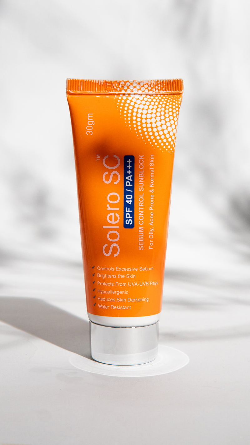 Rederm Aesthetics Solero Sebum Control Sunblock SPF 40 - 30g