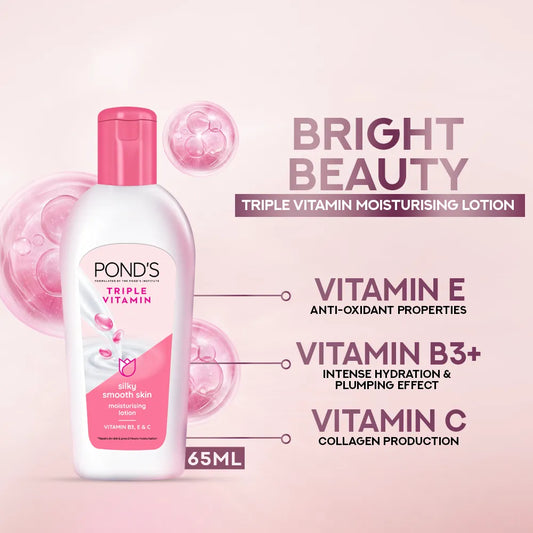 PONDs Triple Vitamin Moisturizing Lotion - 65ml